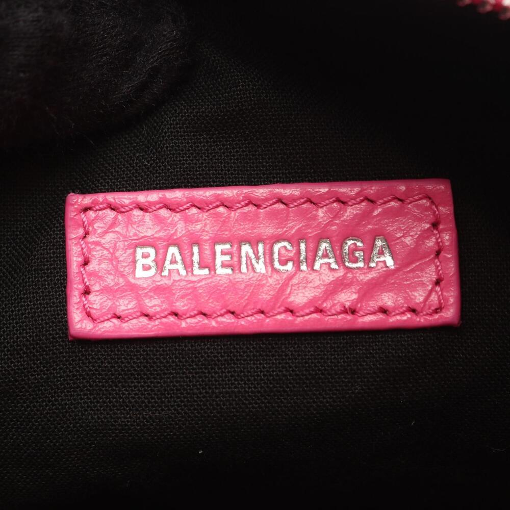 Balenciaga Super Busy Shoulder Bag Leather Pink - Picture 4 of 6